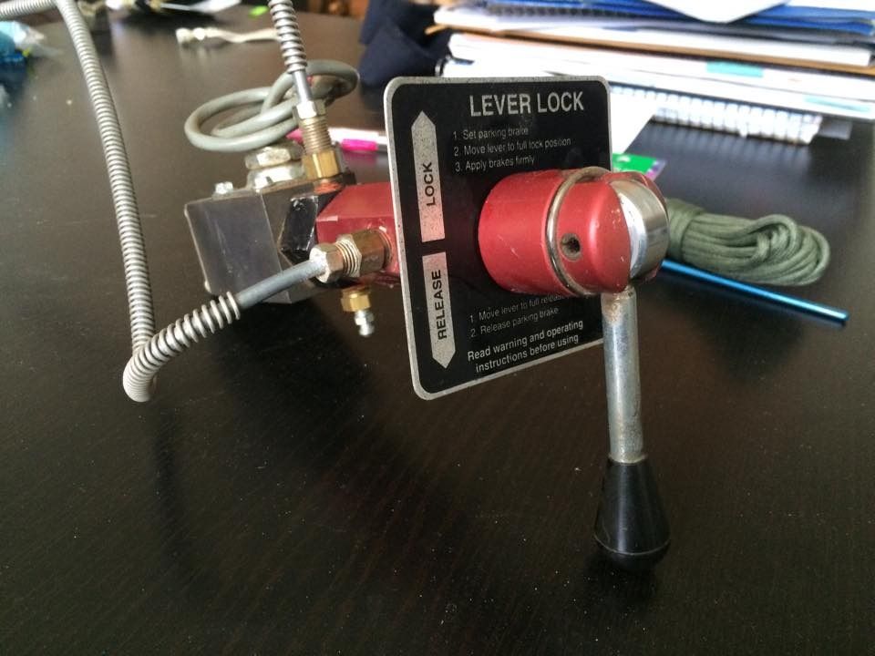 Red Anodized MICO LeverLock Pirate 4x4